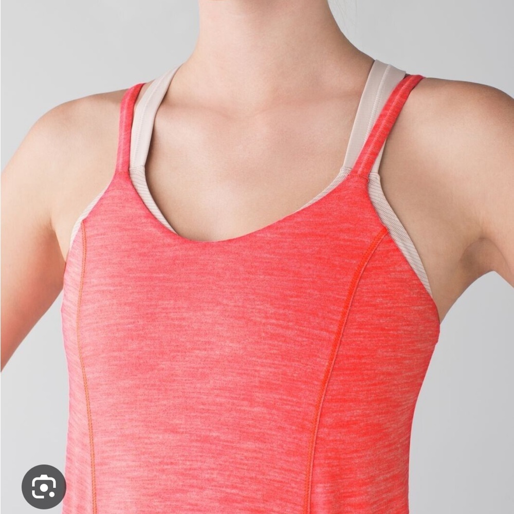 Lululemon Run For Gold Tank Top Size 8 EUC D4